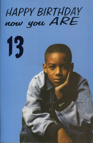Boy Birthday - Aged 13