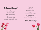 Mothers Day Card Insert